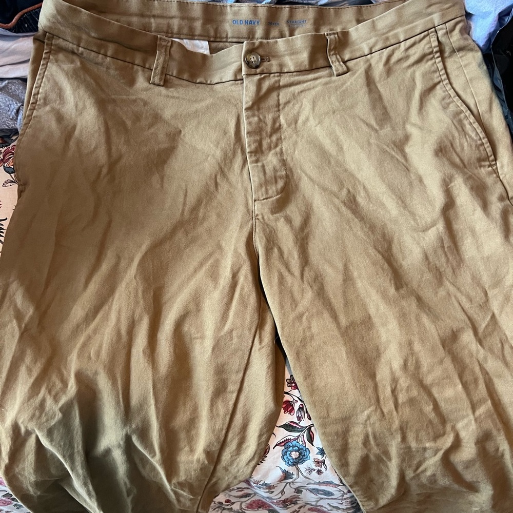 Old Navy Men’s Pants 36 x 30 Brown Khaki